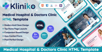 Kliniko – Medical & Healthcare HTML Template