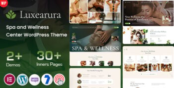 Luxearura - Spa and Wellness Center WordPress Theme