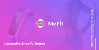 MeFit - Fitness Shopify Theme