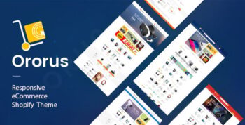 Ororus - Electronic Stores Shopify Theme