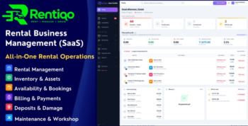 Rentiqo - Universal Rental Business Management System (SaaS)