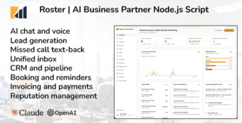 Roster | AI-Powered Business Assistant Node.js Script