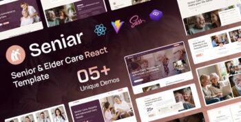 Seniar - Senior Care React Template