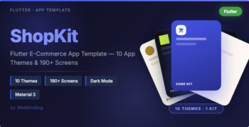 ShopKit | Flutter E-Commerce App Template