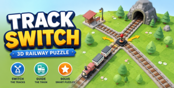 Track Switch | 3D Railway Track Puzzle HTML5 Game
