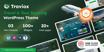 Traviox – Modern Travel & Tour Booking WordPress Theme