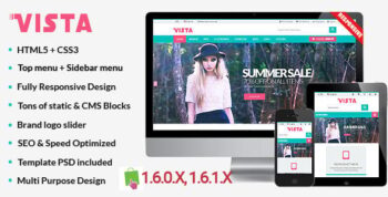 Vista - Premium Responsive PrestaShopTheme