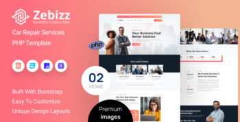 Zebizz - Business Consulting PHP Template
