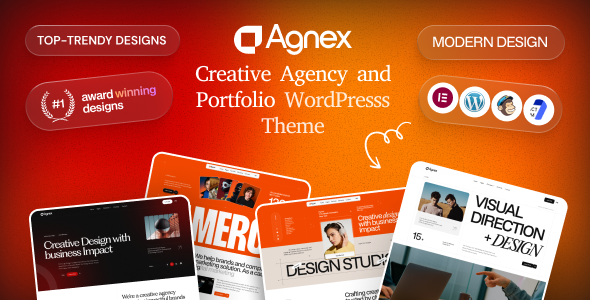 Agnex - Creative Agency & Portfolio WordPress Theme