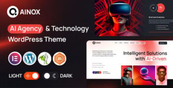 Ainox – AI Agency & Technology WordPress Theme