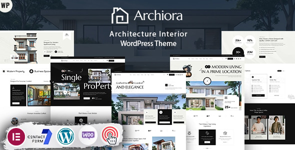 Archiora Architecture Interior WordPress Theme