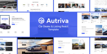 Autriva - Car Dealer & Listing React Template