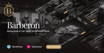 Barberon – Barbershop & Hair Salon WordPress Theme