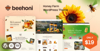 Beehoni - Honey Farm WordPress Theme