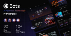 BOTS - AI Agency & Technology PHP Template