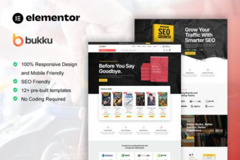Bukku - Book Store Elementor Pro Template Kit