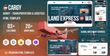 Cargy - Transportation & Logistics Html Template