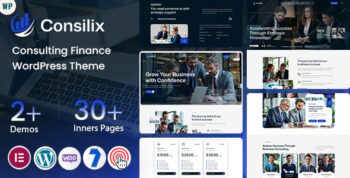 Consilix - Consulting Finance WordPress Theme