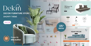 Dekin - Decor Furniture Store Shopify 2.0 Theme