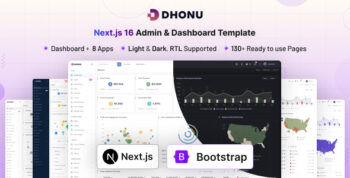 Dhonu - Next.js Admin & Dashboard Template