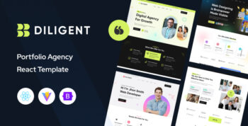 Diligent - Creative Agency & Portfolio React Template