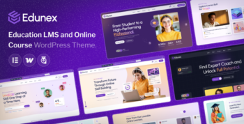 Edunex - Education LMS & Online Course WordPress Theme