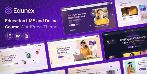 Edunex - Education LMS & Online Course WordPress Theme