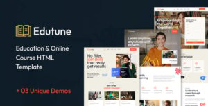 Edutune | Education & Online Courses HTML Template