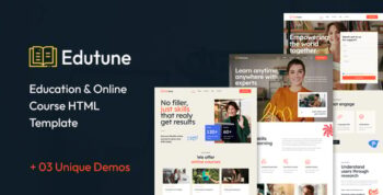 Edutune | Education & Online Courses HTML Template