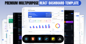 Elevexa - Premium React Admin Dashboard Template