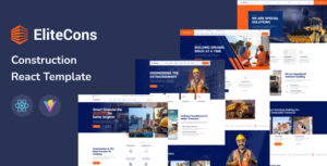 Elitecons - Construction Building React Template
