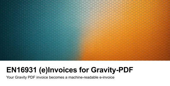 Gravity Forms EN16931 (e)Invoices for Gravity PDF