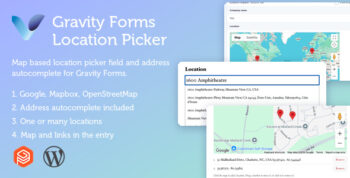 Gravity Forms Location Picker & Address Autocomplete