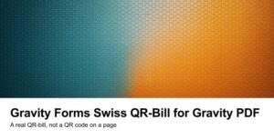 Gravity Forms SWISS QR-Bill for Gravity PDF