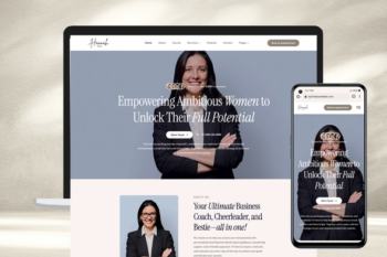 Hannah - Female Coach & Consultant Elementor Template