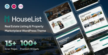 HouseList – Real Estate Listing & Property Marketplace WordPress Theme