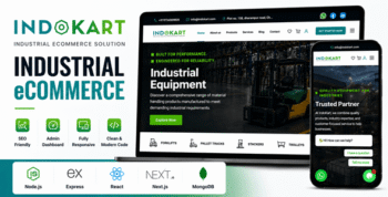 IndoKart | React Node.js eCommerce Platform With Admin Panel