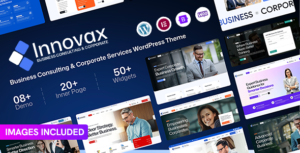 Innovax – Business Consulting & Corporate Services WordPress Theme