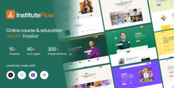 InstituteFlow - Education & Online Course NextJS Template