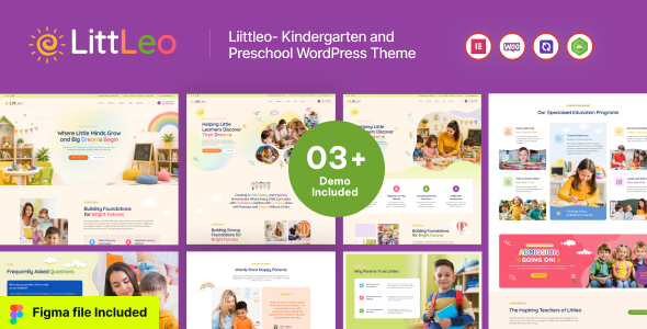 Littleo - Kindergarten & Preschool WordPress Theme