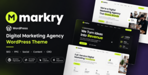 Marrky - SEO & Digital Marketing Agency WordPress Theme