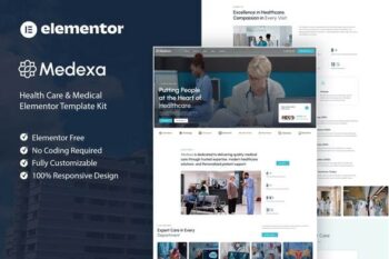 Medexa - Health Care & Medical Elementor Template Kit