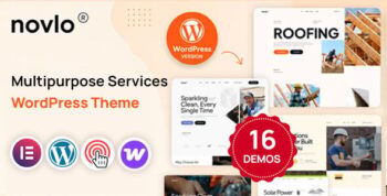 Novlo – Multipurpose Services WordPress Theme