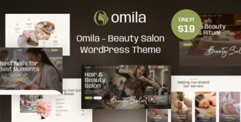 Omila – Beauty Salon WordPress Theme