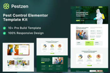 Pestzen – Pest Control Elementor Template Kit