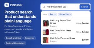 Plainseek | AI Product Search for WooCommerce