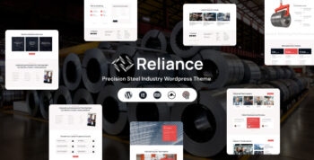 Reliance - Precision Steel Industry WordPress Theme