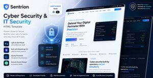 Sentrion - Cyber Security & IT Security HTML Template