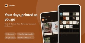 Shutora | Flutter Photo Diary App with Laravel Cloud Backup