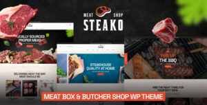 Steako - Butcher Shop & Meat Box WordPress Theme